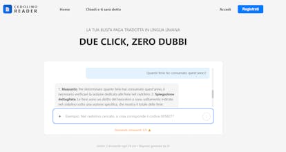 Cedolino Reader gallery image