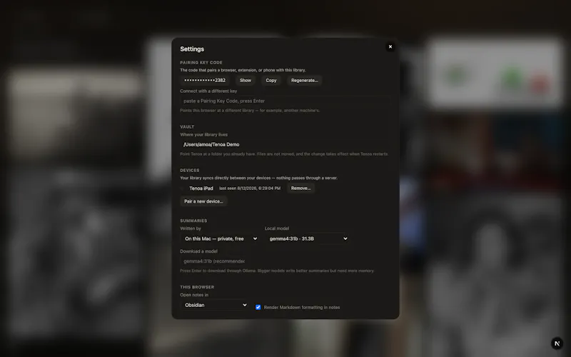 Tenoa screenshot 5