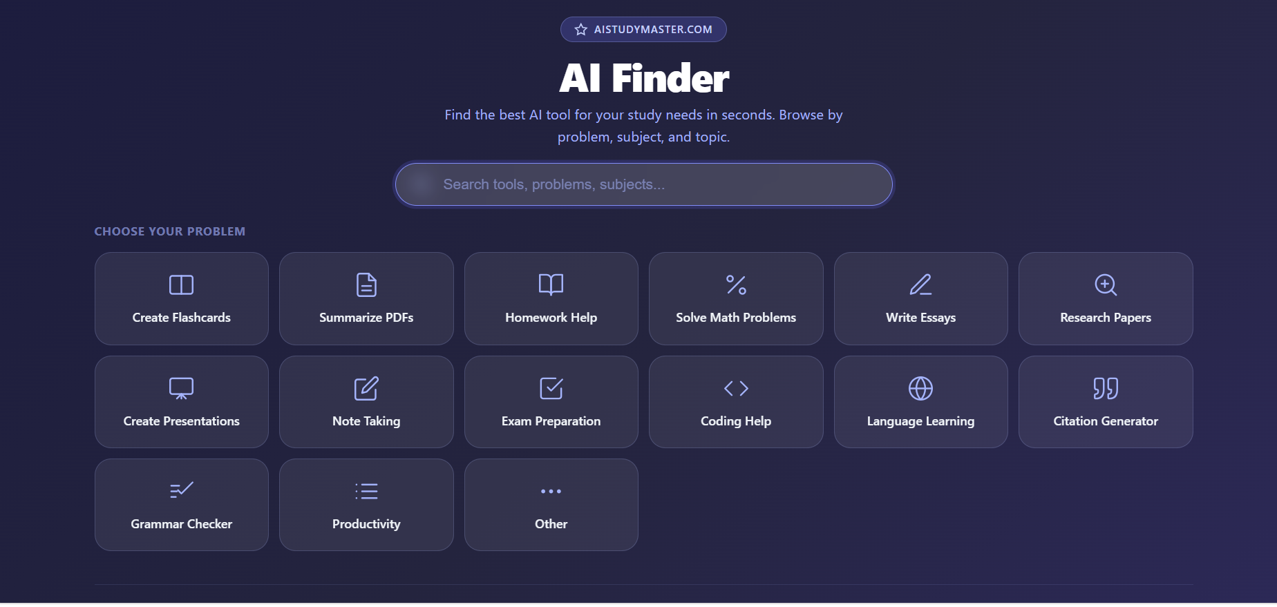 AI Study Master Finder gallery image