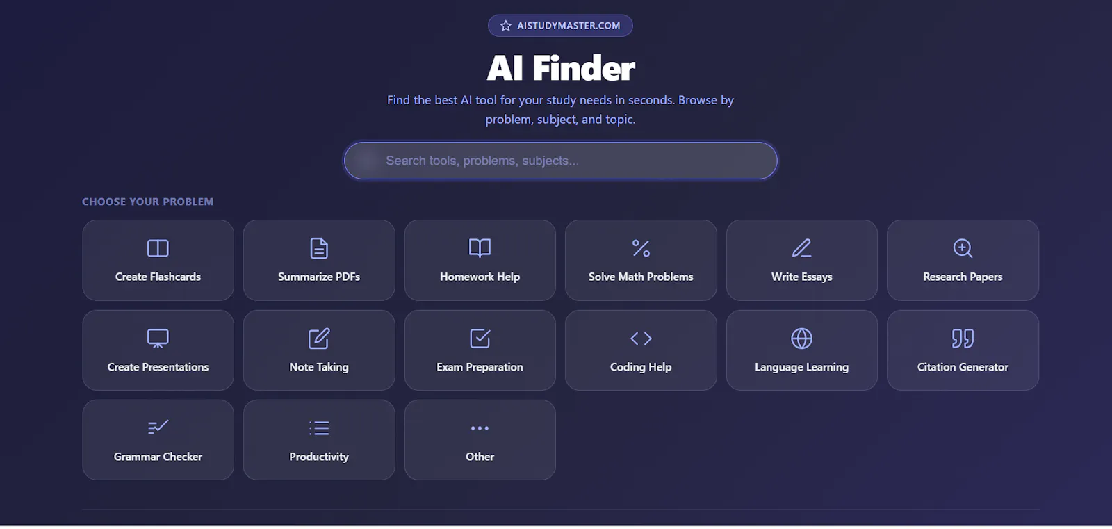 AI Study Master Finder screenshot 2