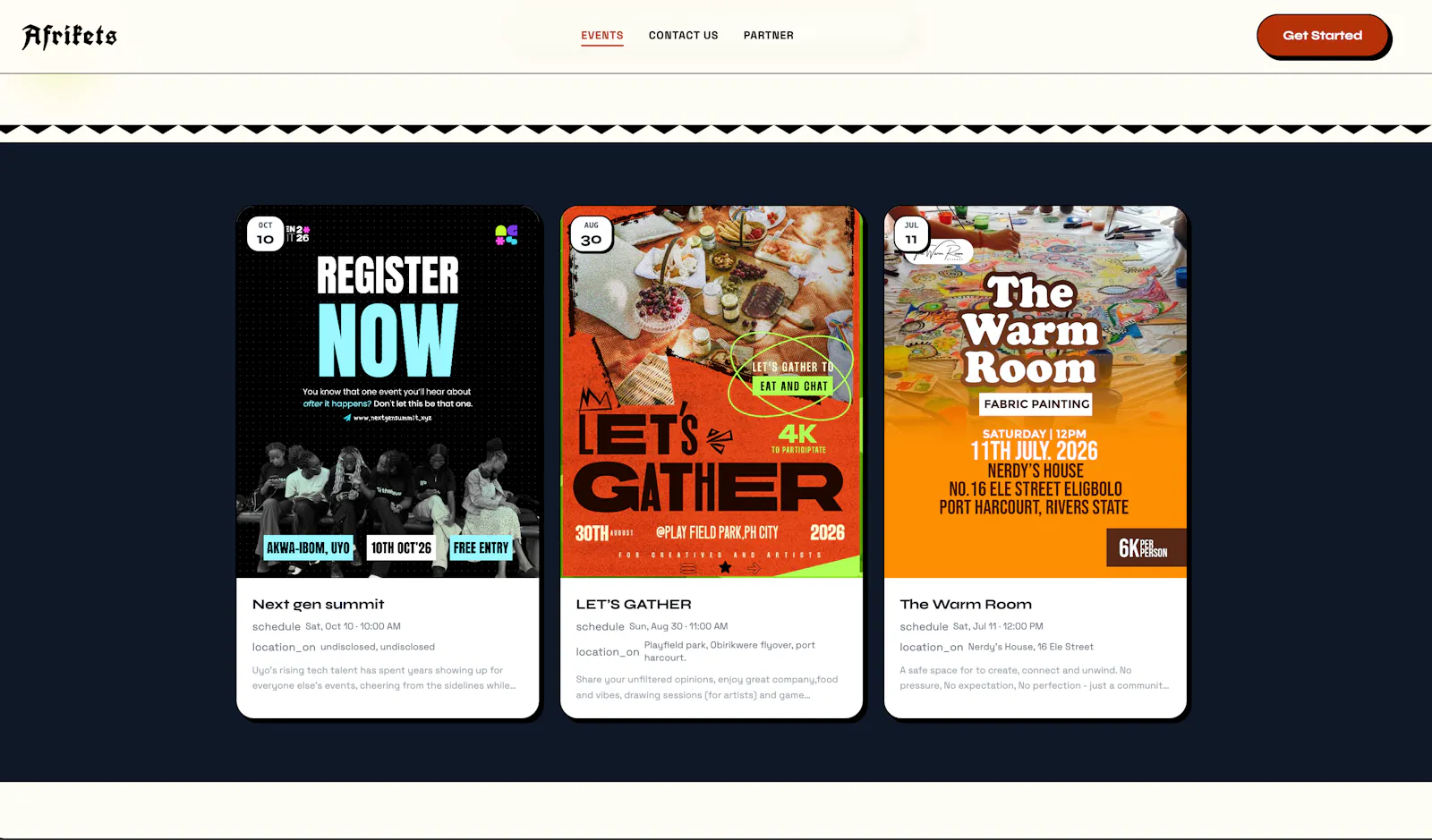 Afrikets screenshot 2