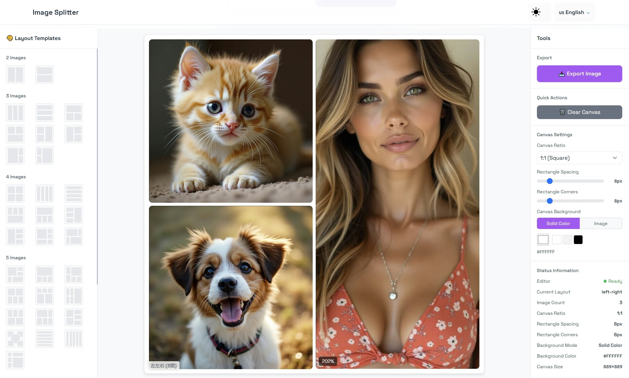 Photo Collage Maker - Crea collage e layout di immagini - produttore di griglia Instagram gratuito media 2