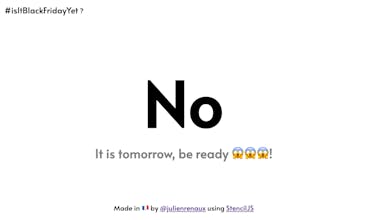 Is It Black Friday Yet ? gallery image