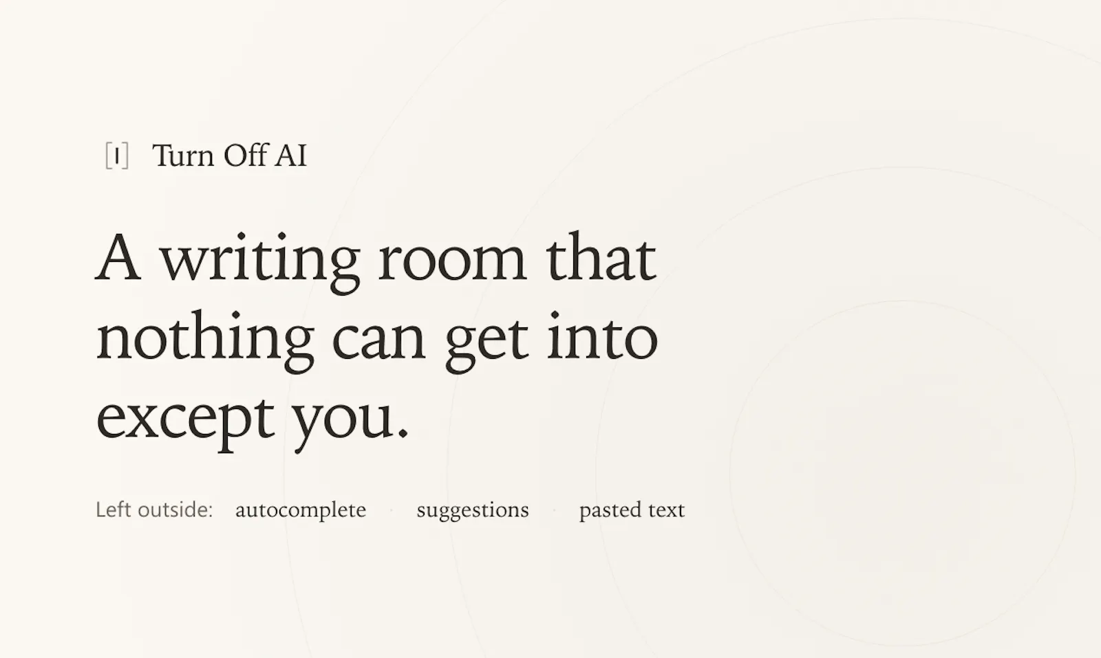 Turn Off AI screenshot 1