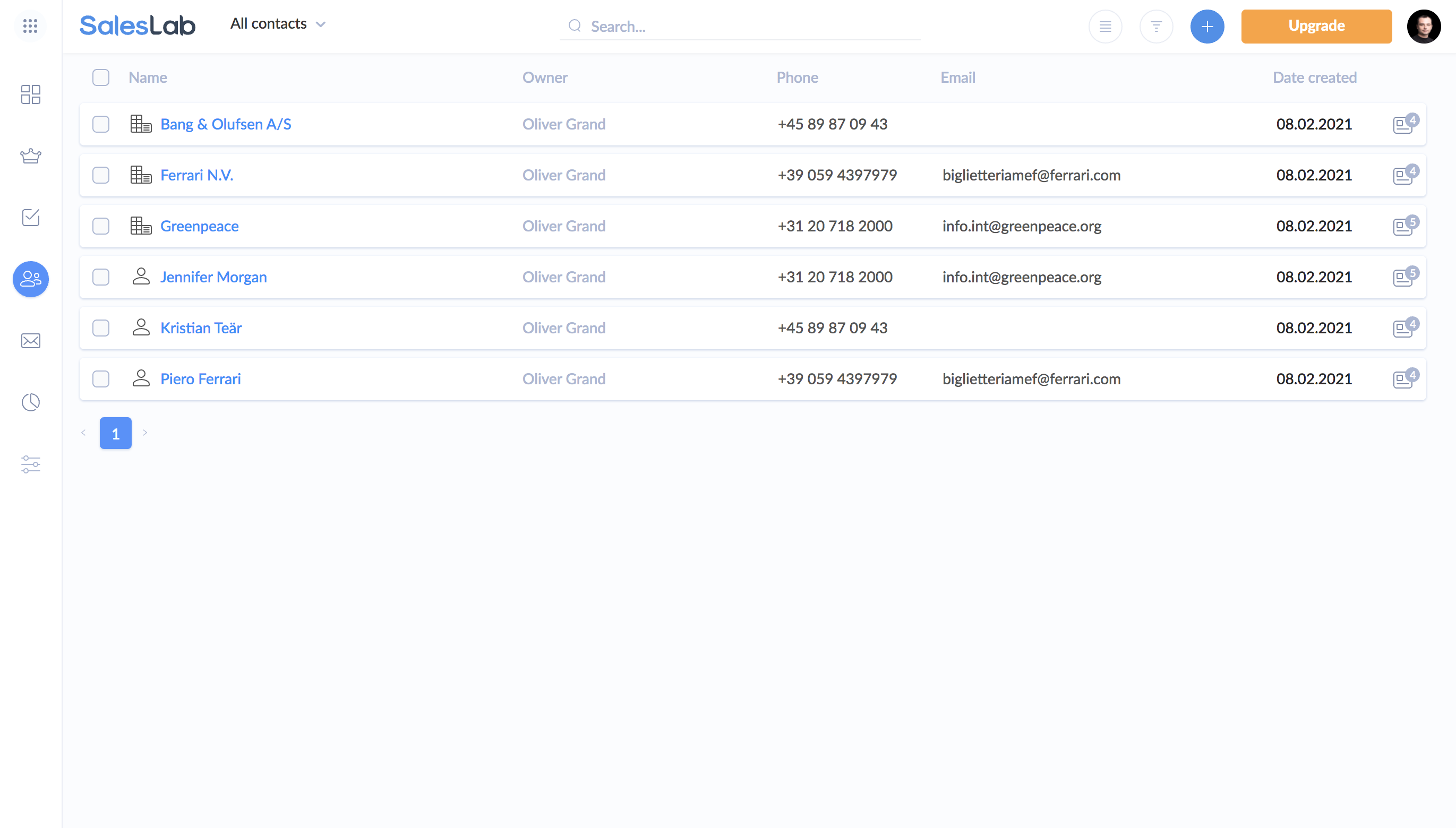 SalesLab CRM gallery image