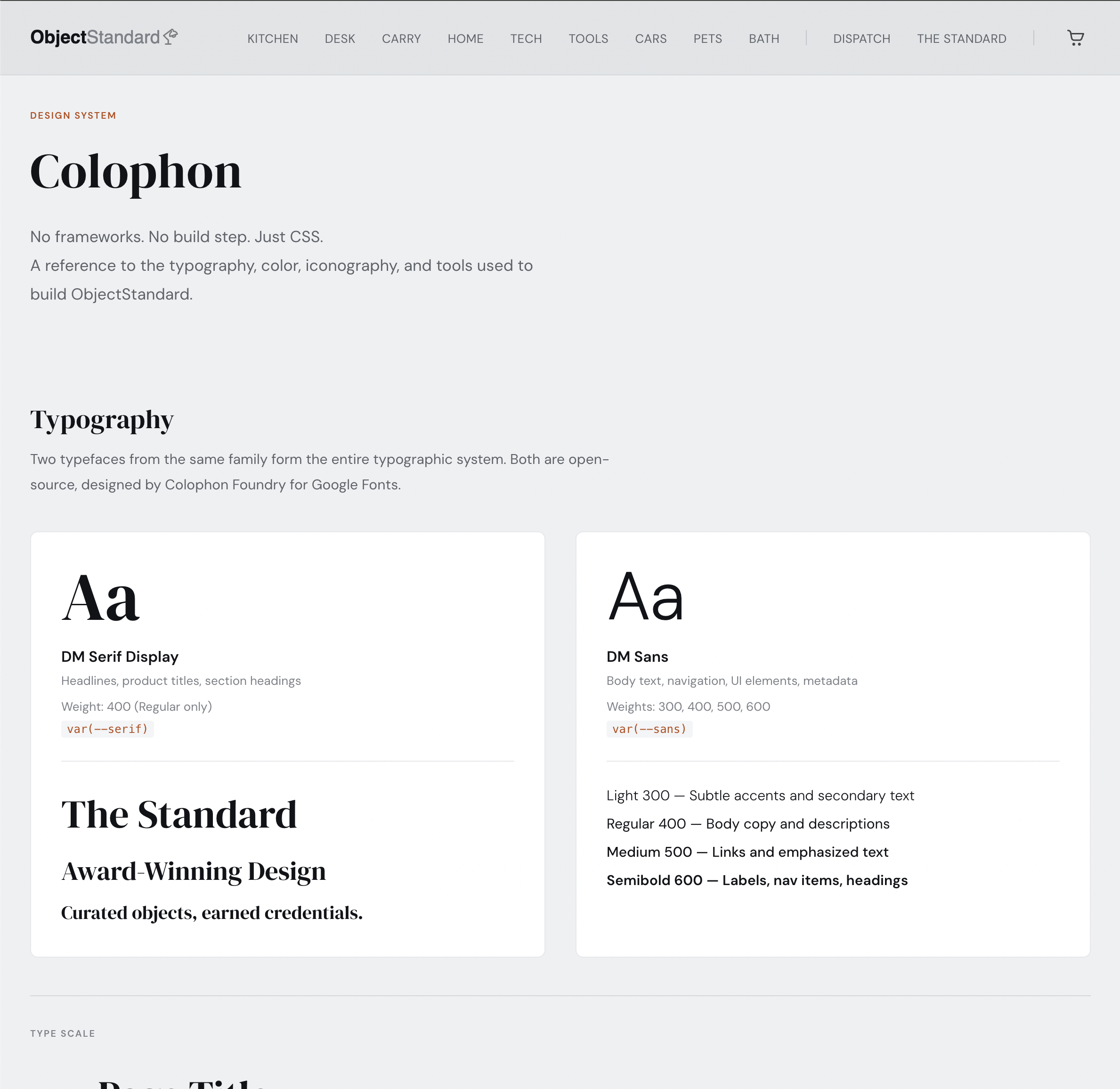 ObjectStandard - Screenshot 4 showing product features and functionality
