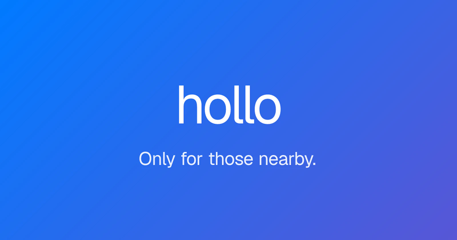 hollo screenshot 2