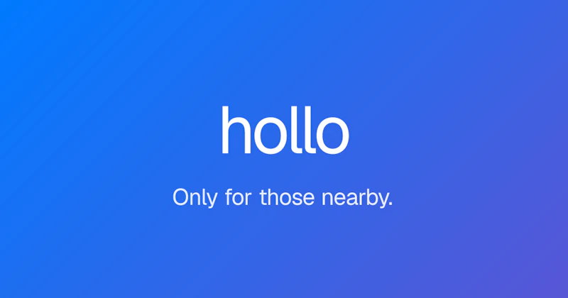 hollo screenshot 2