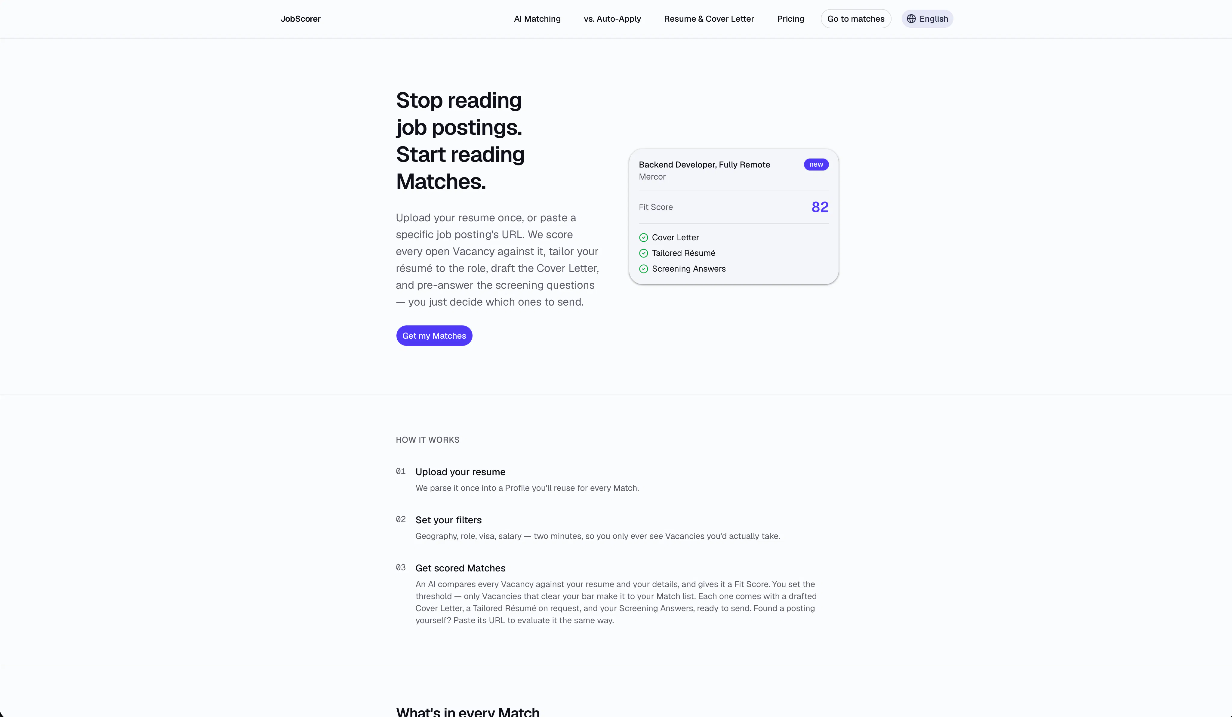 JobScorer gallery image