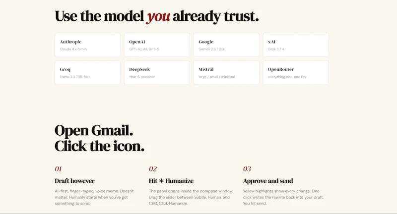 Humanly screenshot 3