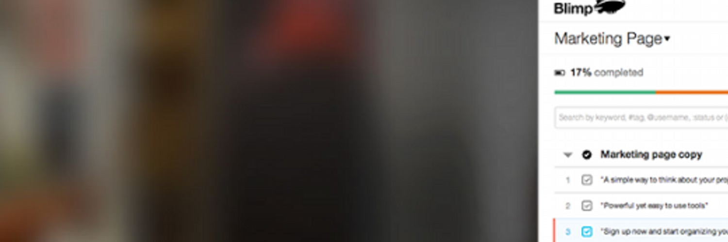 ProductHunt banner for @blimp