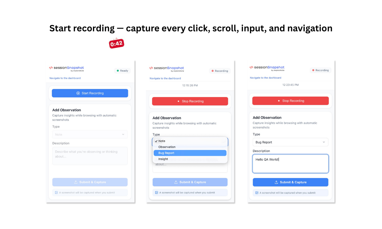 sessionSnapshot gallery image