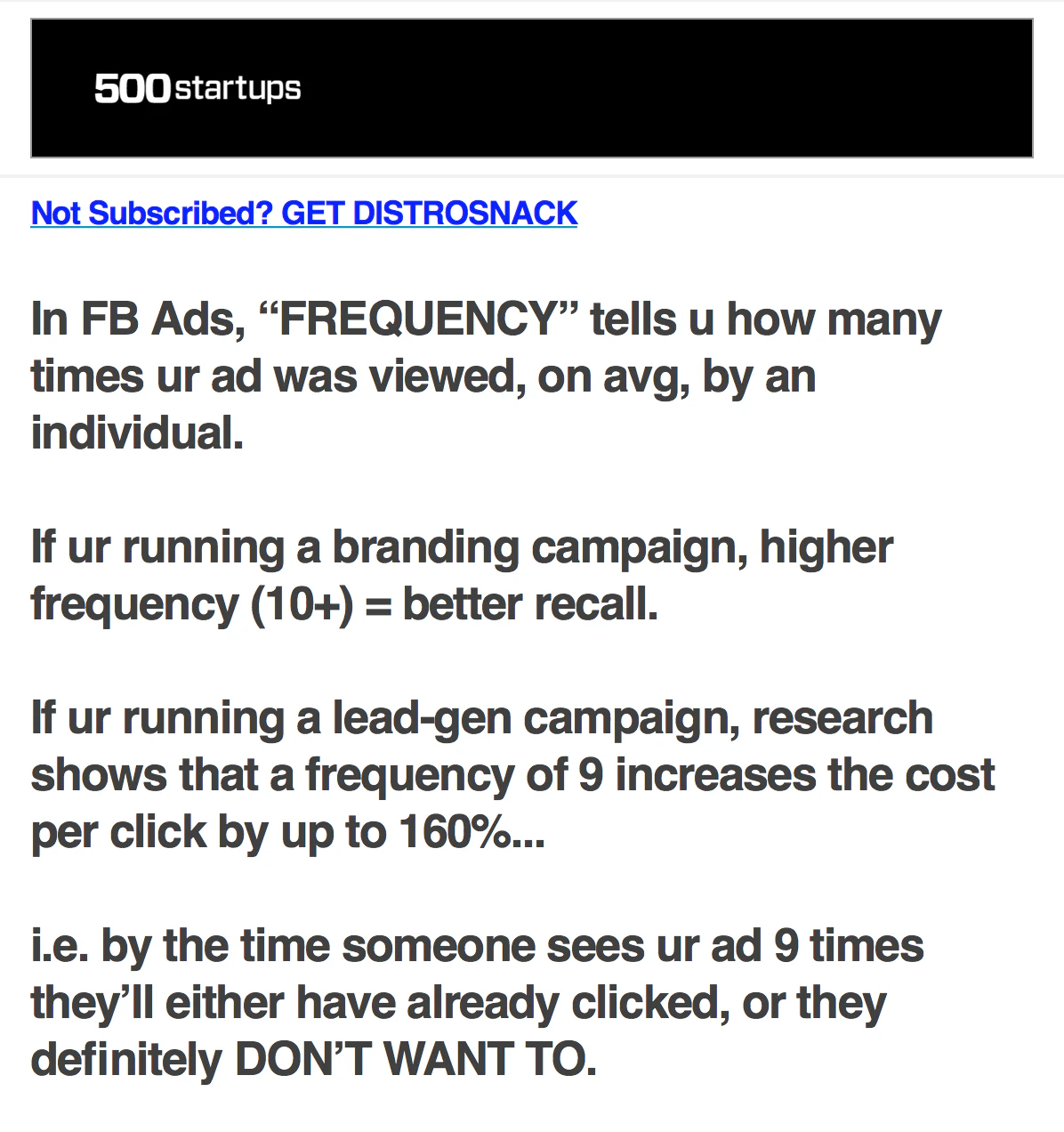 Distrosnack by 500 Startups