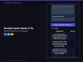 Multilingual NLP Analysis API gallery image
