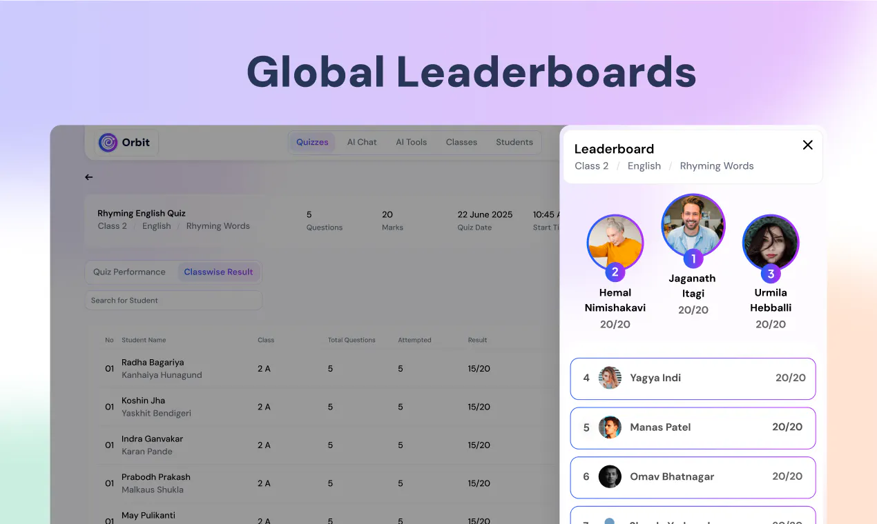 Orbit - AI Powered Quizzing Platform gallery image