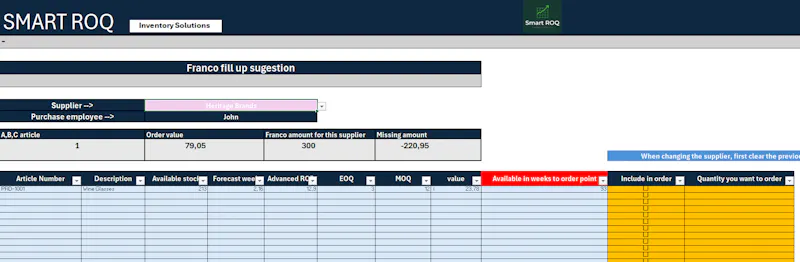 SmartROQ Smarter Inventory & Purchasing screenshot 3