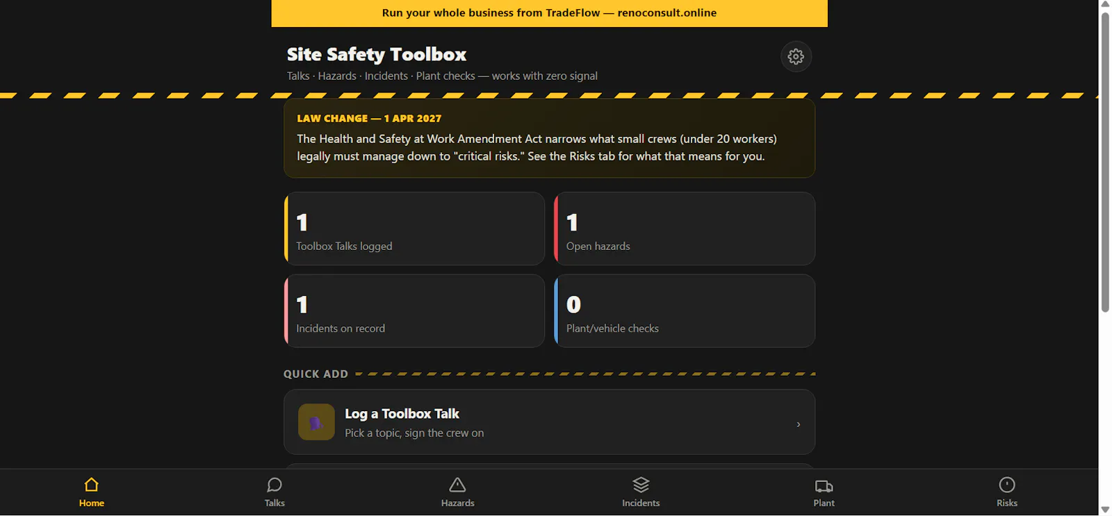 Workplace Safety App Site Safety Toolbox screenshot 12