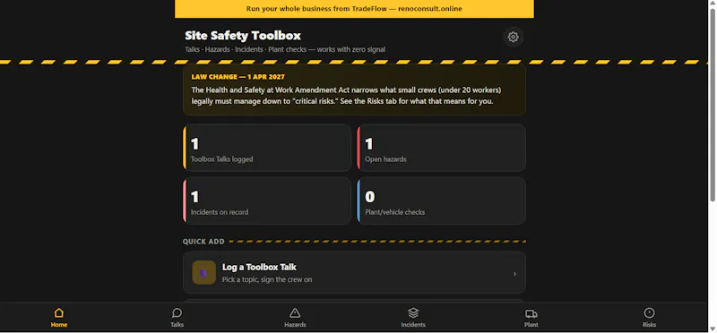 Workplace Safety App Site Safety Toolbox screenshot 12