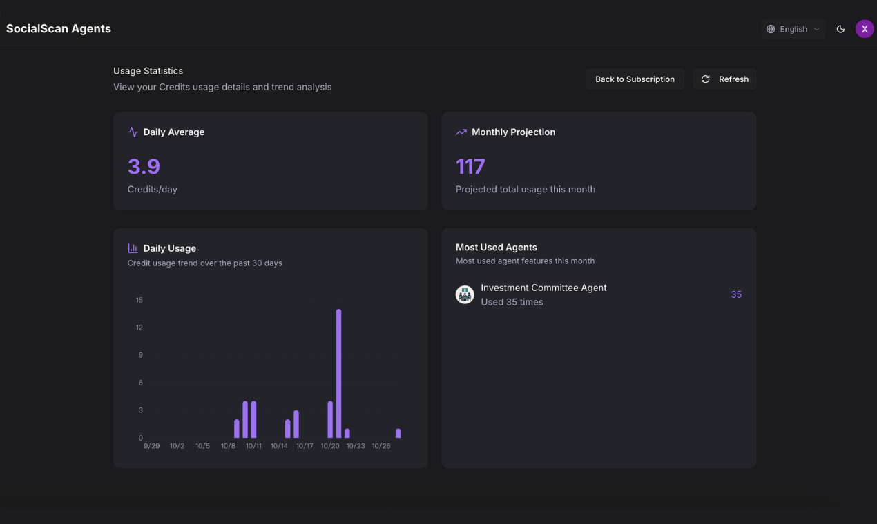 SocialScan AI gallery image