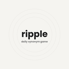 Ripple: Daily Synonym Game