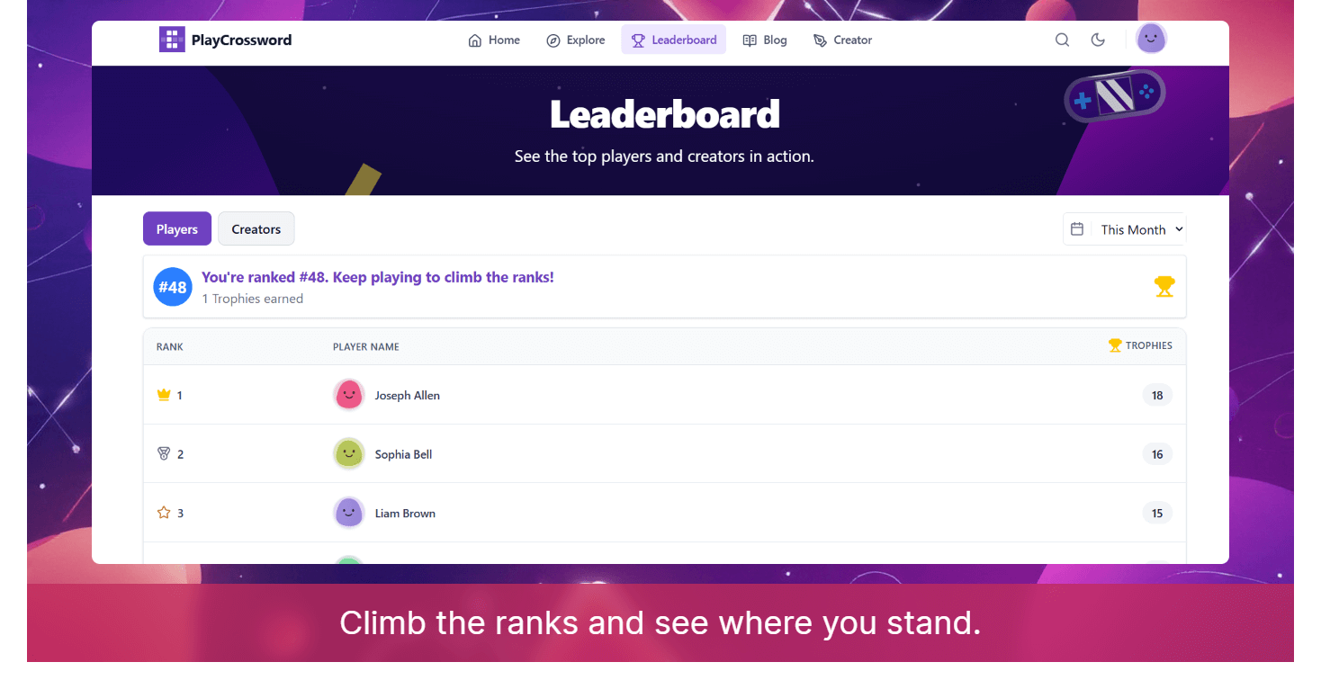 PlayCrossword screenshot 6