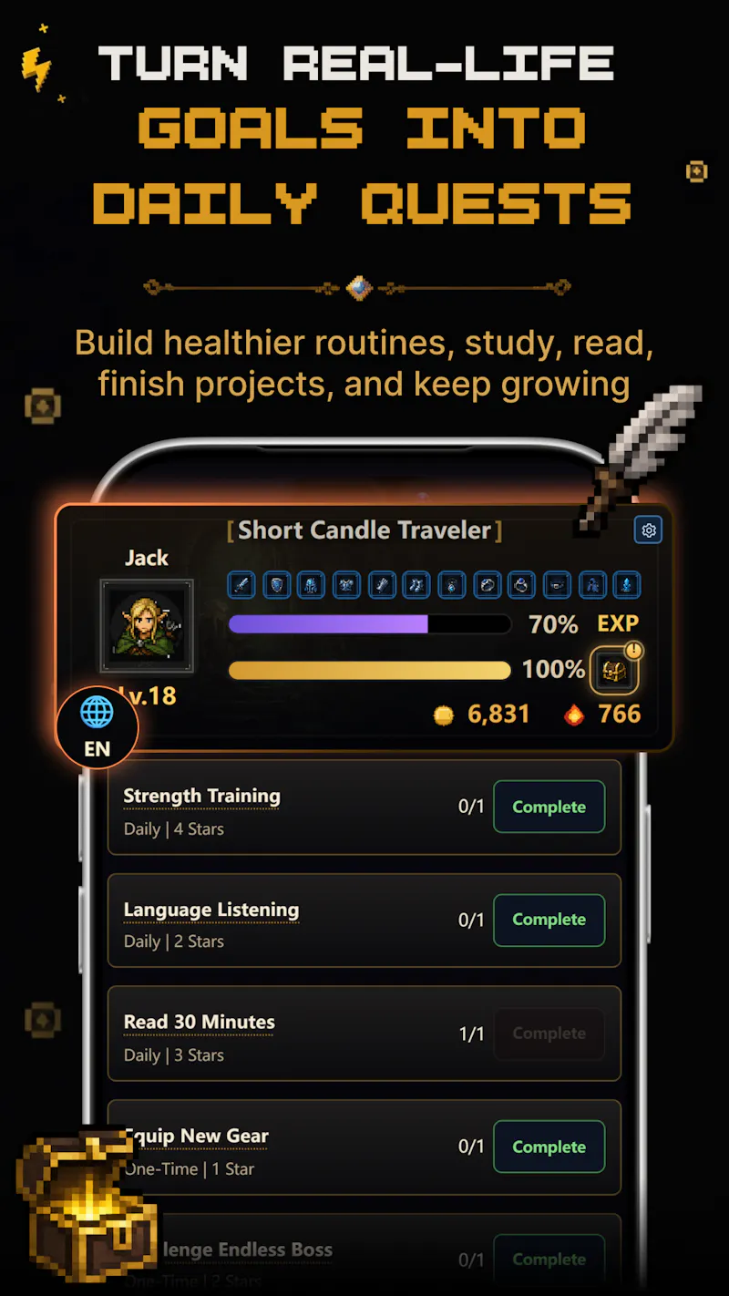 Habit Dungeon screenshot 3