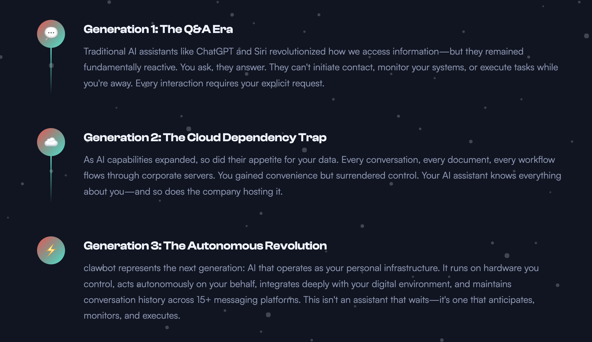 clawbot - Personal AI Assistant screenshot 2