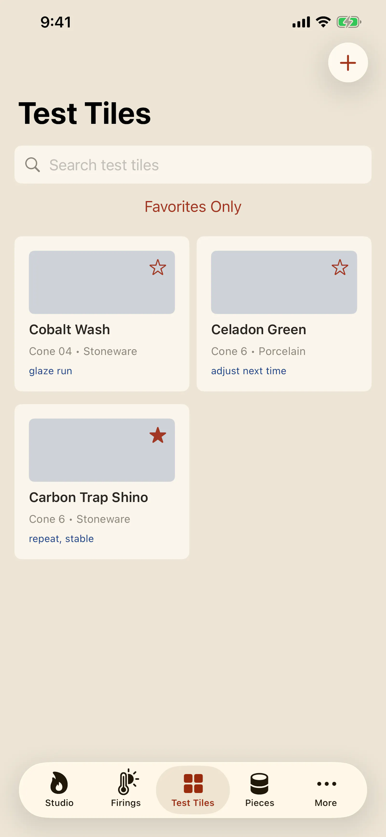 ConeLog: Pottery Kiln Notes screenshot 5