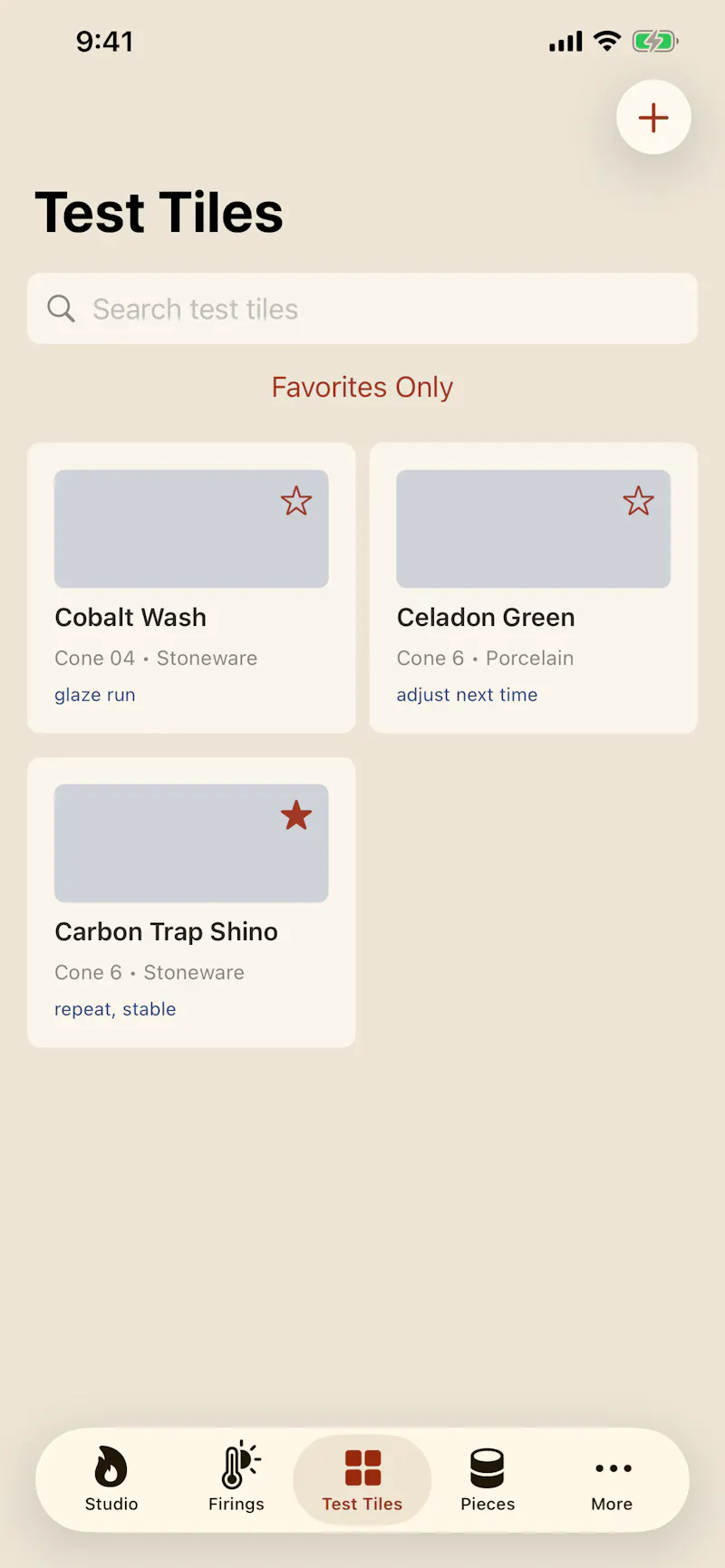 ConeLog: Pottery Kiln Notes screenshot 5