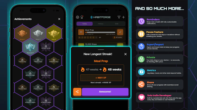 HabitForge screenshot 4