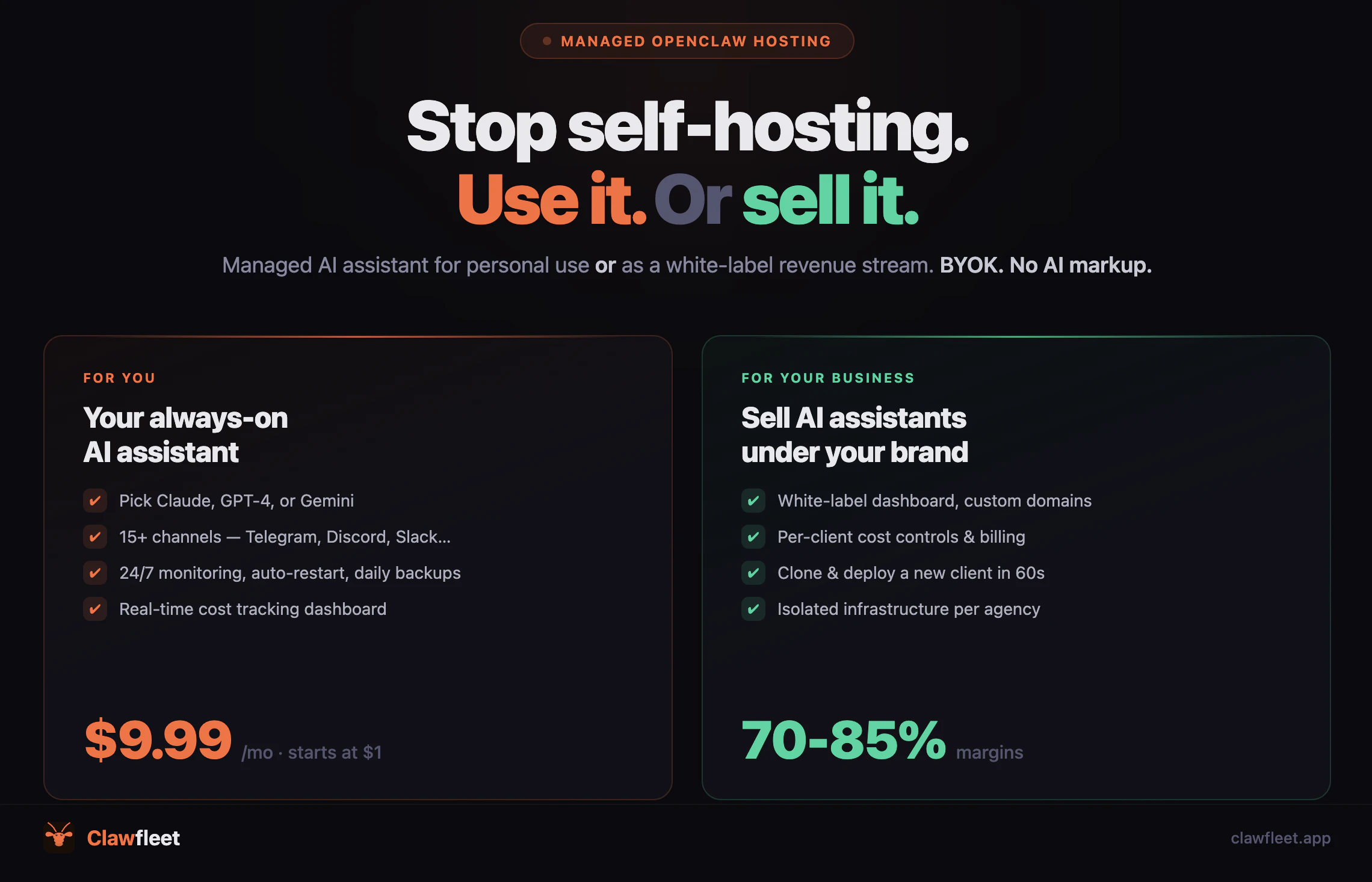 Clawfleet screenshot 1