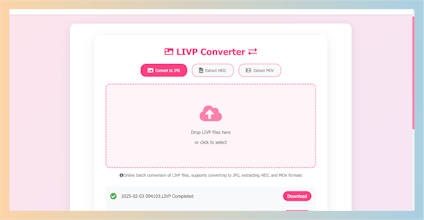LIVP Converter -LIVP to JPG gallery image