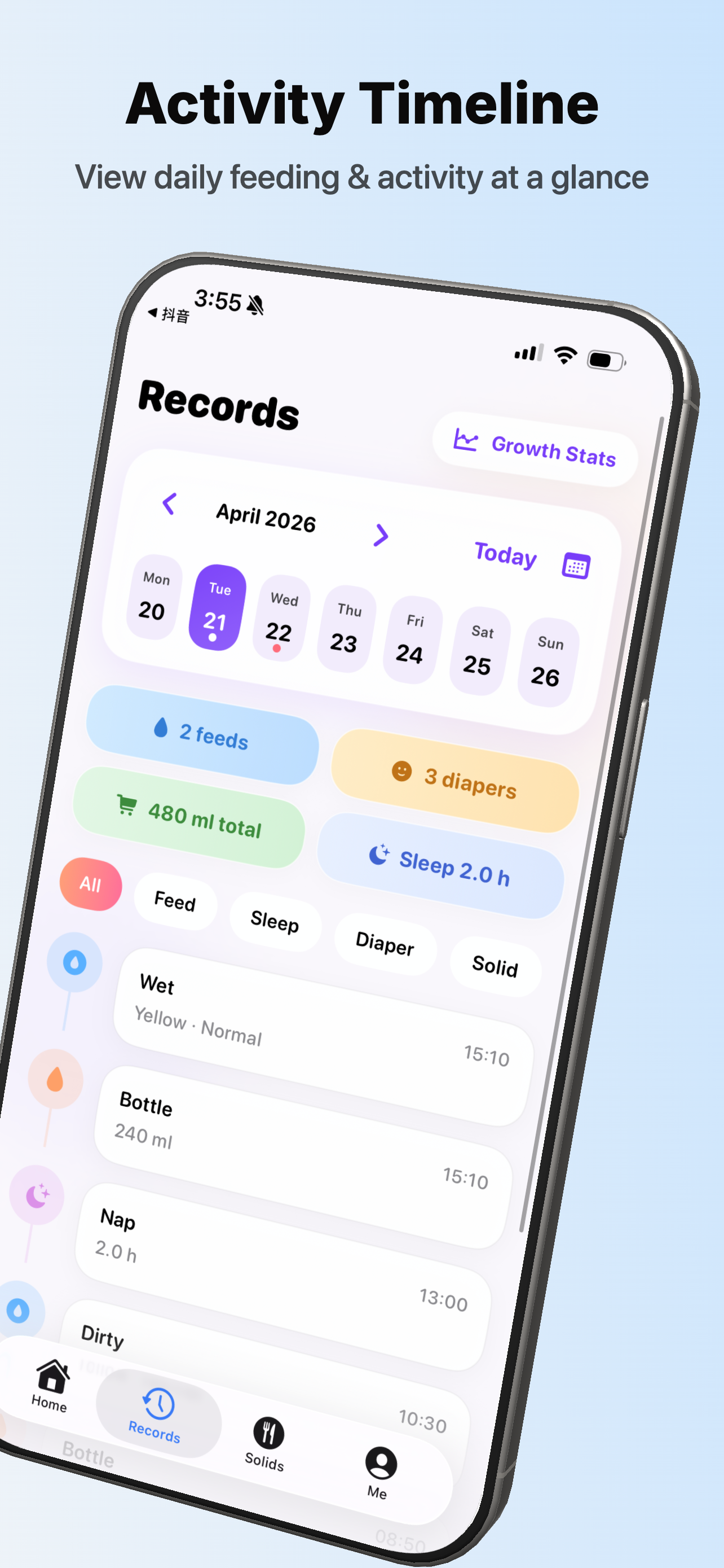 Baby Tracker: Feeding Log gallery image