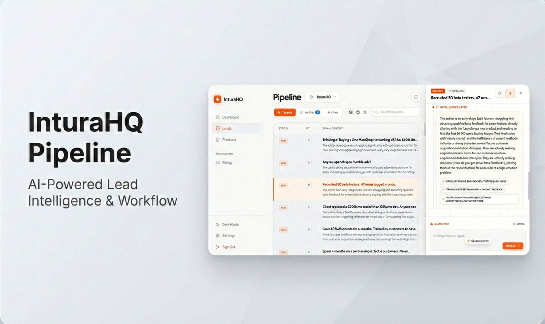 InturaHQ - Screenshot 3 showing product features and functionality