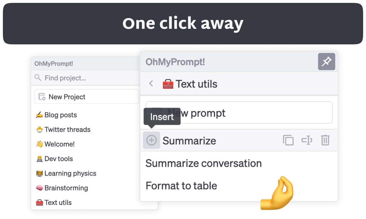 Ohmyprompt!Chatgpt için media 2