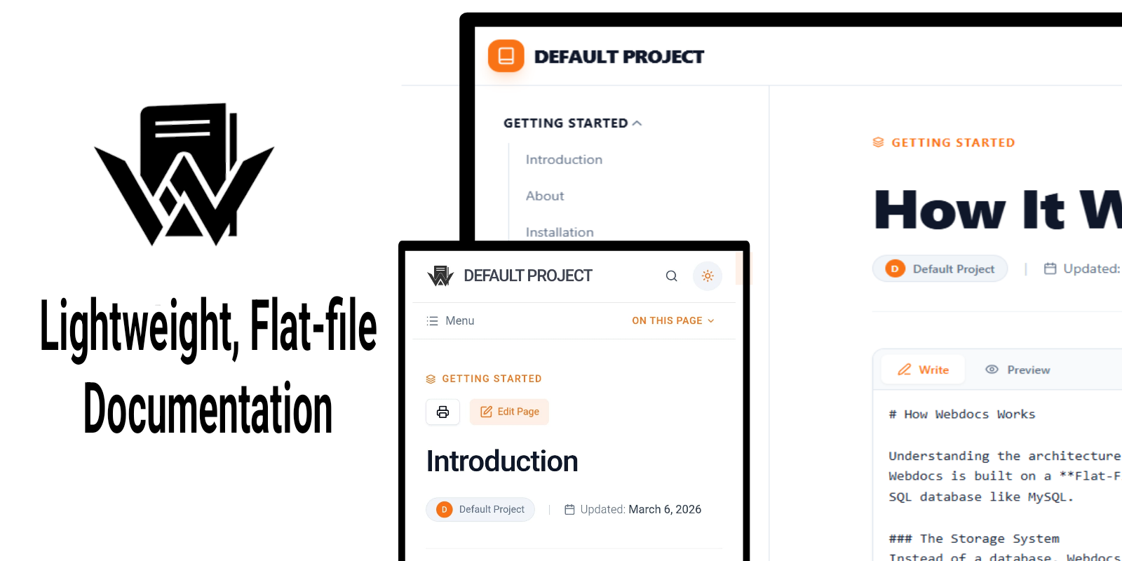 Webdocs — Multi-Space Documentation gallery image
