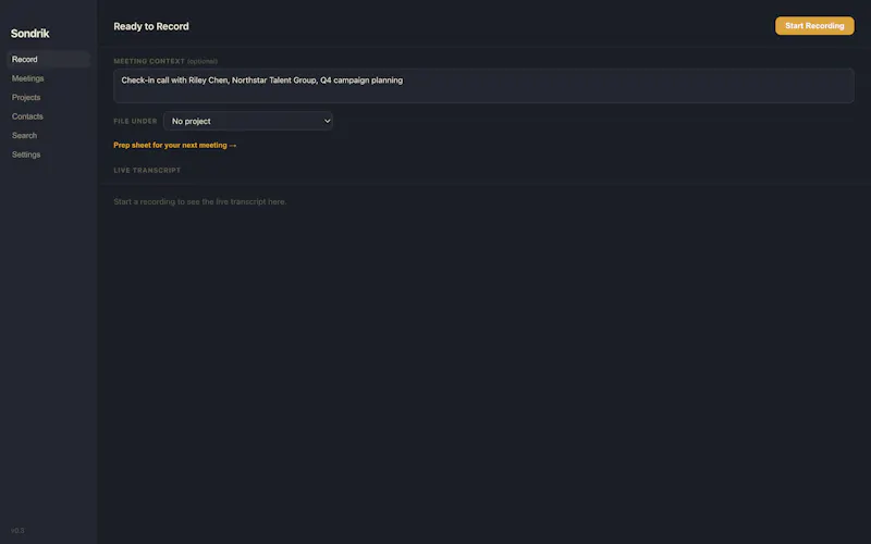 Sondrik screenshot 2
