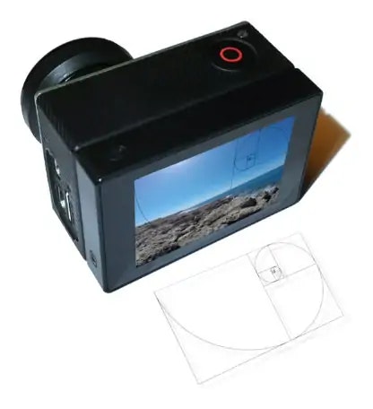 Goldener Schnitt Displayfolie - Folie für jede GoPro mit 2″ Display für perfekte Fotos Medien 1