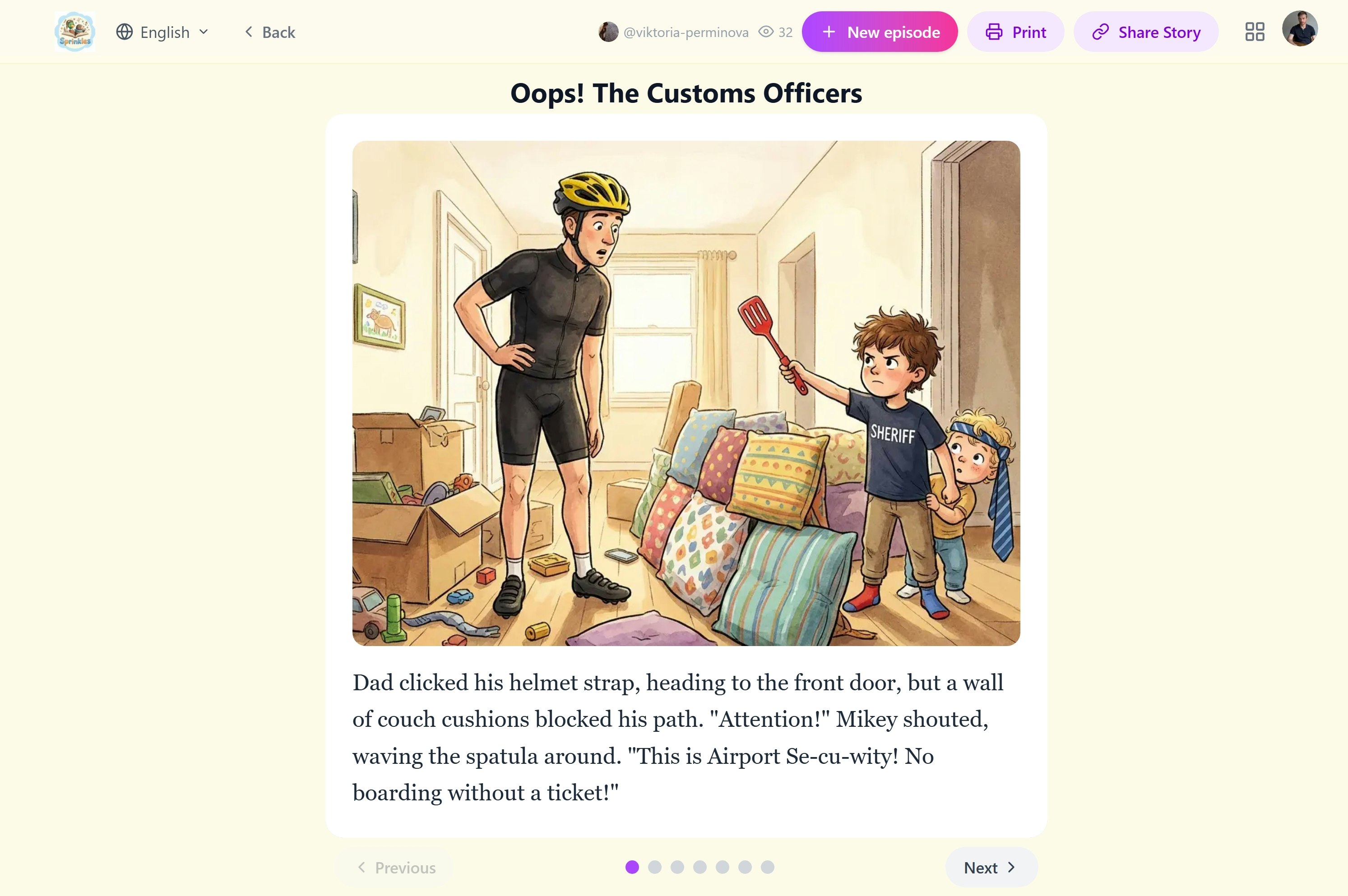 Sprinkles - Screenshot 3 showing product features and functionality