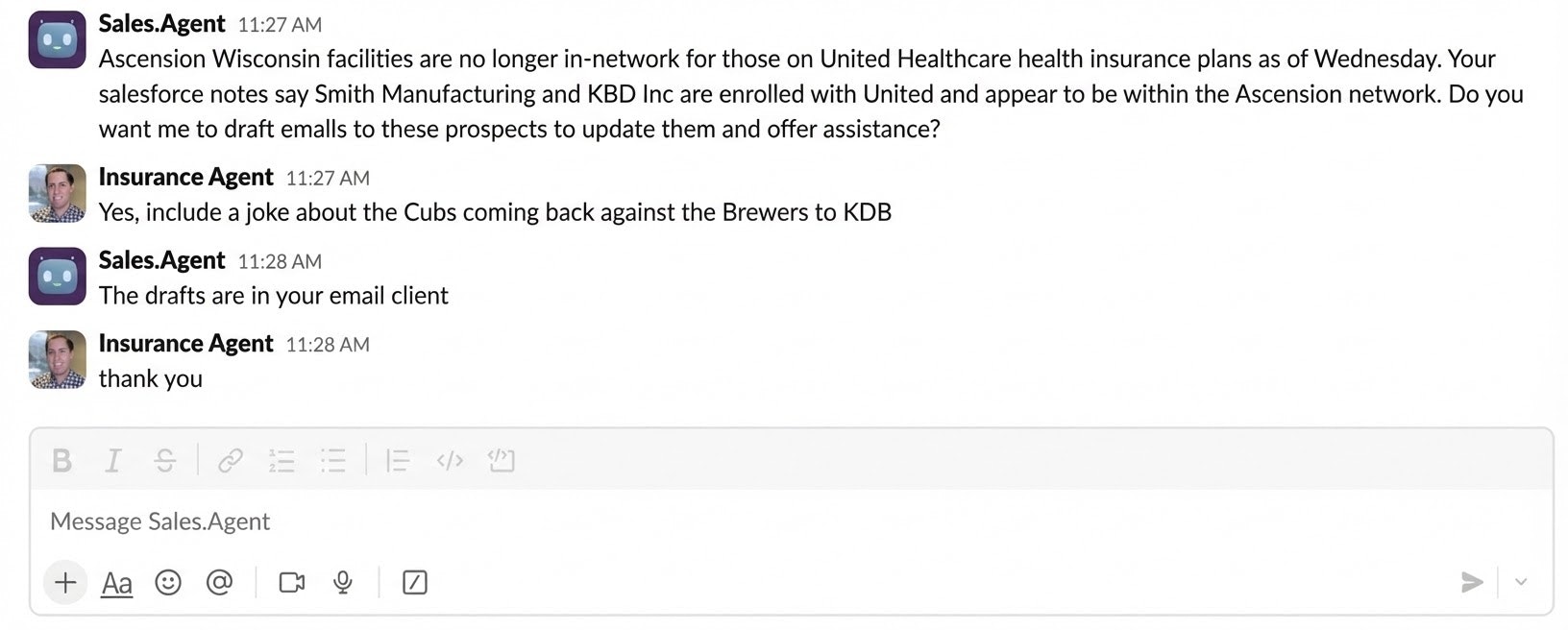 Longmeadow Insurance - Main product screenshot demonstrating key features and user interface