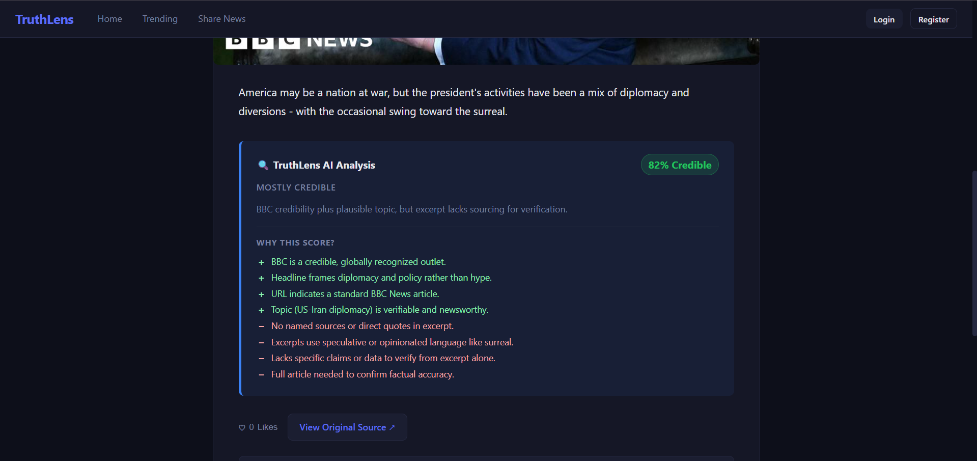 TruthLens gallery image