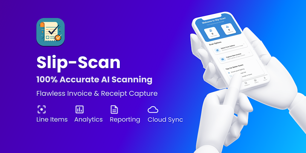 Slip-Scan: AI Receipt Scanner