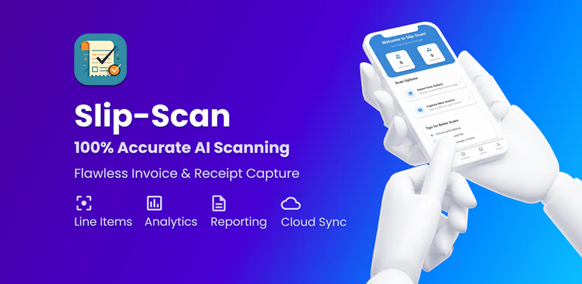 Slip-Scan: AI Receipt Scanner