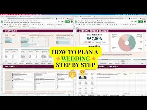 Wedding Budget Spreadsheet Planner gallery image