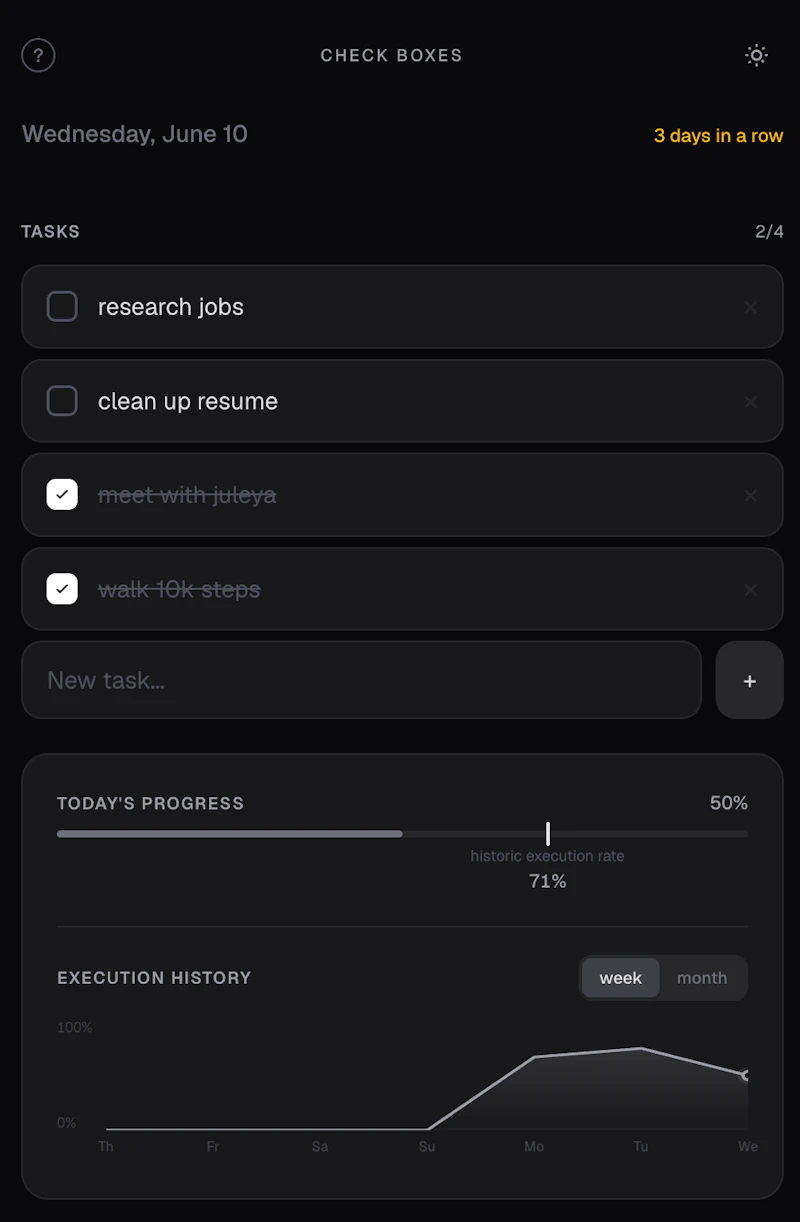 Check Boxes screenshot 1