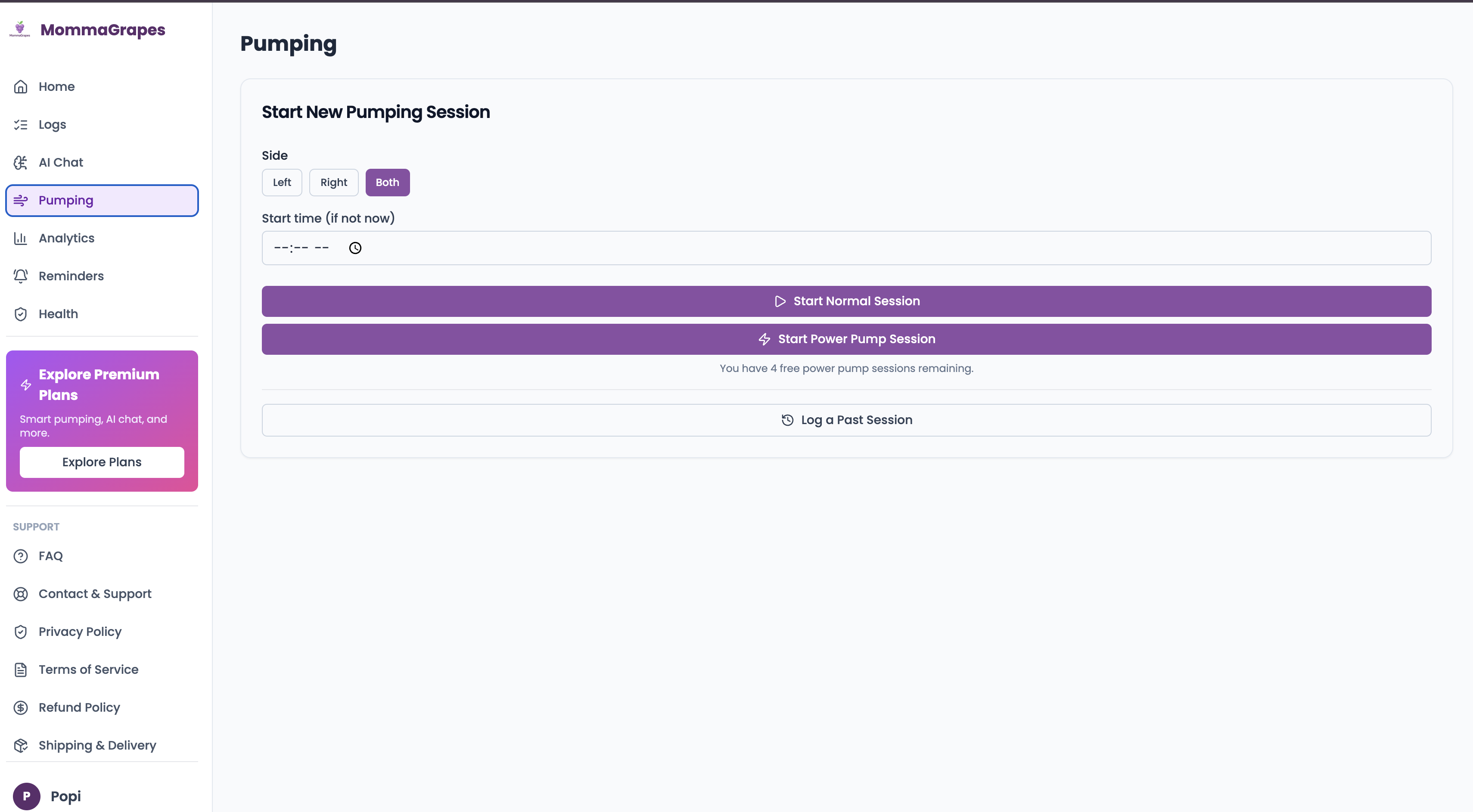 MommaGrapes - Screenshot 5 showing product features and functionality