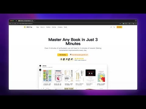 3MinTop | AI Visual Book Summaries gallery image