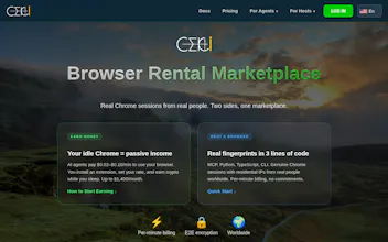 Ceki.me - AI now pays you for browser gallery image