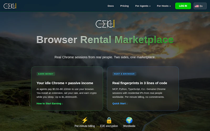 Ceki.me - AI now pays you for browser screenshot 2