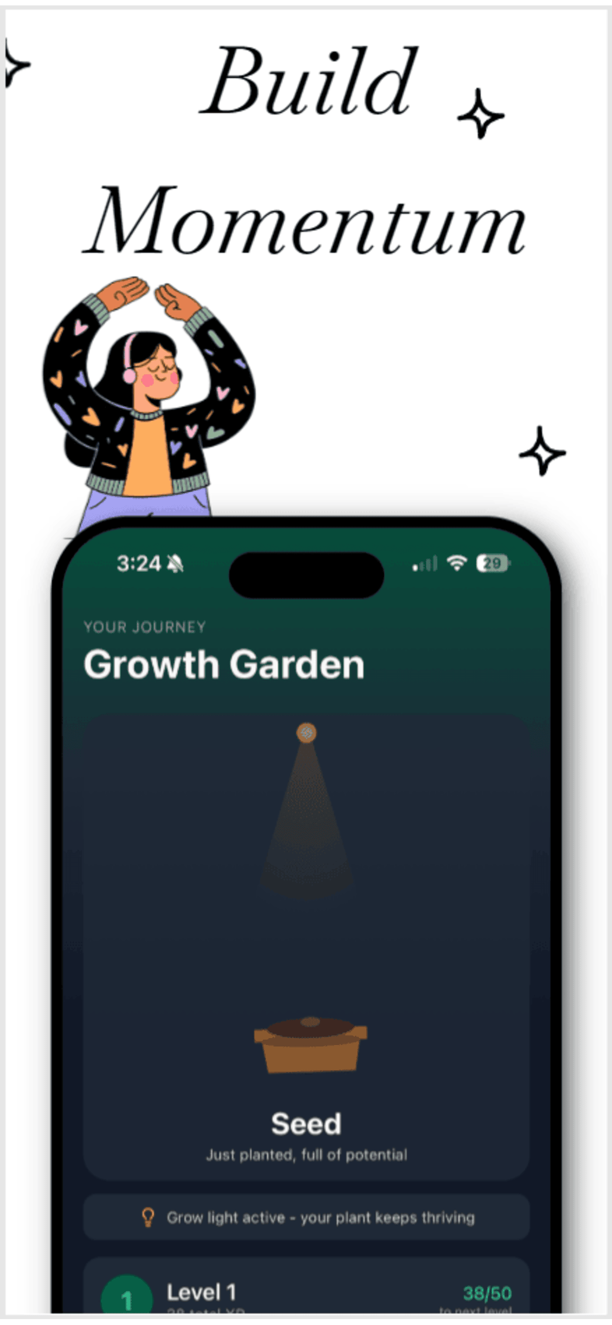 Tiny Mission - One Small Thing - Screenshot 2 showing product features and functionality